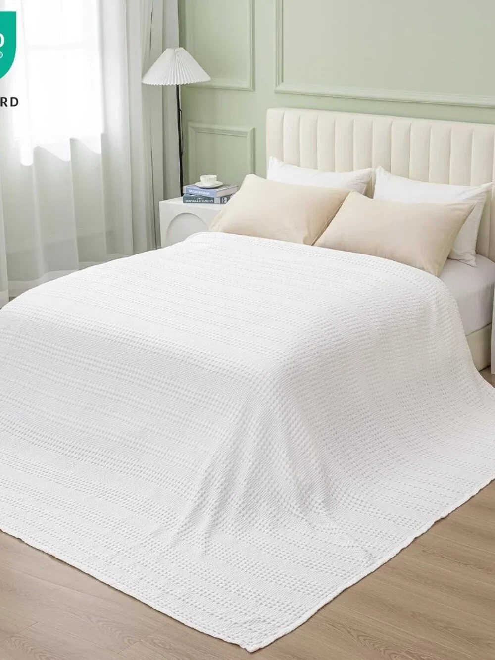 PHF Cooling Waffle Blanket California King Size
